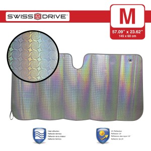 PARE-SOLEIL FRONTAL LASER SUN XXL 175X90CM