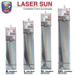 PARE-SOLEIL FRONTAL LASER SUN XL 145X80CM