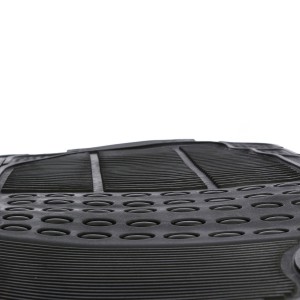 TAPIS DE SOL PVC 4PCS NOIR