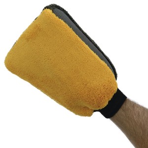 GANT DE LAVAGE EN MICRFOBIRE 26*18CM BILLIONAIRE