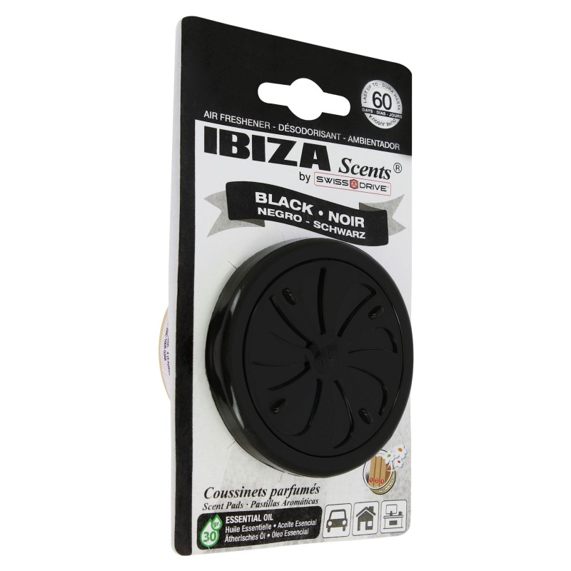 BLISTER BOITE PARFUMEE IBIZA SCENTS BLACK - MSDS