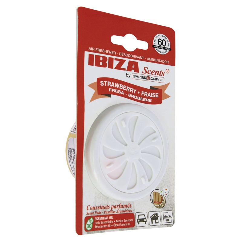 BLISTER BOITE PARFUMEE IBIZA SCENTS FRAISE - MSDS