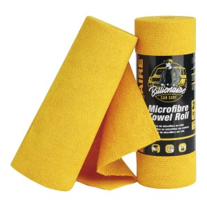 ROULEAU DE SERVIETTE EN MICROFIBRE 30*30CM BILLIONAIRE 25PCS