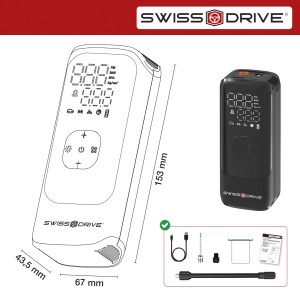 POMPE AUTOMATIQUE LITHIUM 14,8Wh 10BAR - MSDS