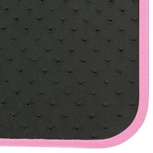 JEU DE TAPIS MOQUETTE 400G/M2 DRIVE NOIR/ROSE 4PCS