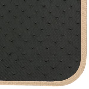 JEU DE TAPIS MOQUETTE 400G/M2 DRIVE NOIR/BEIGE 4PCS