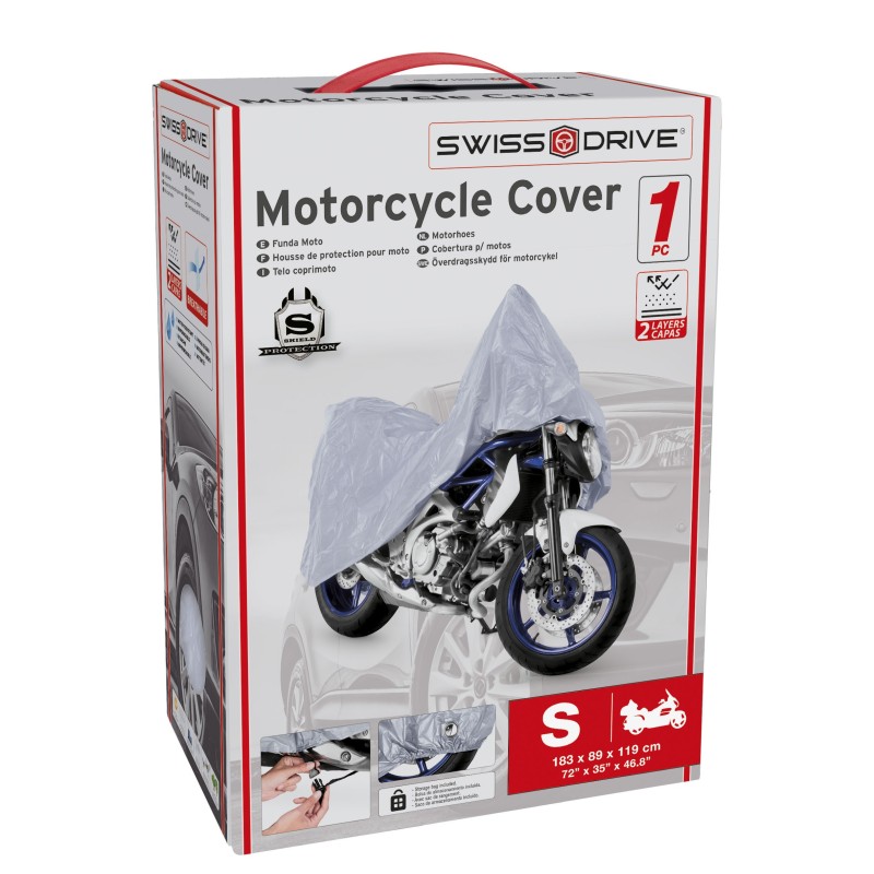HOUSSE DE MOTO S - 183*89*119CM