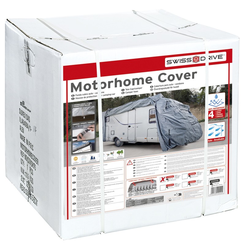 HOUSSE COUVRE MOTORHOME 5,0 a 5,5M - 540X205X250CM
