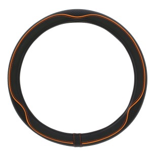 COUVRE-VOLANT CENTAURO 37-39CM. NOIR/ORANGE