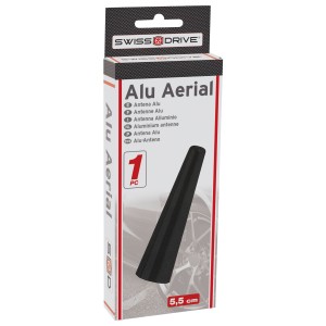 ANTENNE ALU BULLET NOIR