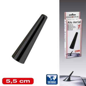 ANTENNE ALU BULLET NOIR