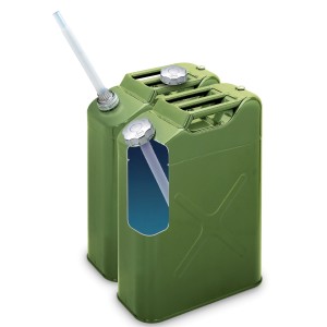 BIDON A CARBURANT METAL U.N APPROVED BOUCHON VISSABLE 20L