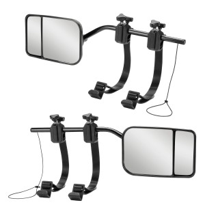 RETROVISEUR ADDITIONNEL GRAND ANGLE A 2 GLACES POUR CARAVANNE