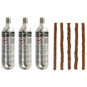 RECHARGE 3 CARTOUCHES CO2 + 5 MECHES - MSDS