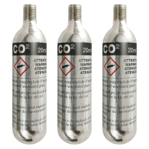 RECHARGE 3 CARTOUCHES CO2 + 5 MECHES - MSDS