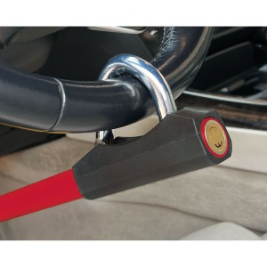 CANNE ANTIVOL SWISS DRIVE APOLO BLOQUE PEDALE ET VOLANT