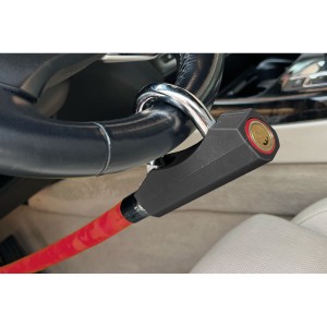 CANNE ANTIVOL SWISS DRIVE APOLO BLOQUE PEDALE ET VOLANT