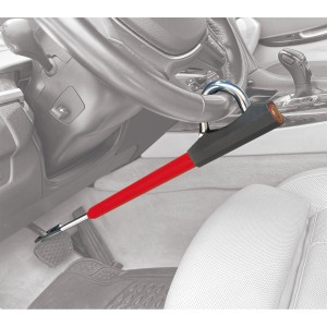 CANNE ANTIVOL SWISS DRIVE MERCURIO BLOQUE PEDALE ET VOLANT