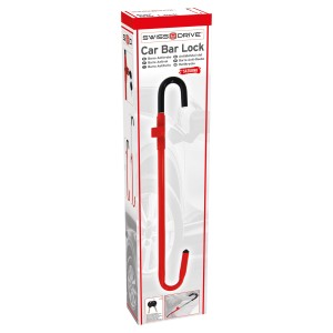 CANNE ANTIVOL SWISS DRIVE SATURNO BLOQUE PEDALE ET VOLANT