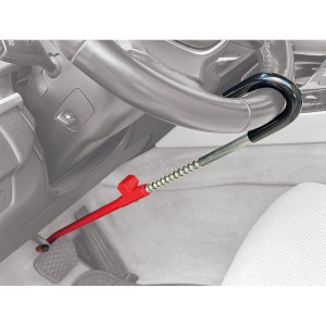 CANNE ANTIVOL SWISS DRIVE SATURNO BLOQUE PEDALE ET VOLANT