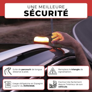 DISPOSITIF DE PRE-SIGNALISATION DE DANGER V16