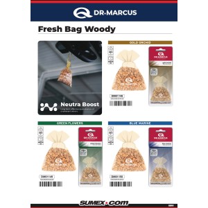 DESODORISANT FRESH BAG WOODY BLUE MARINE - MSDS