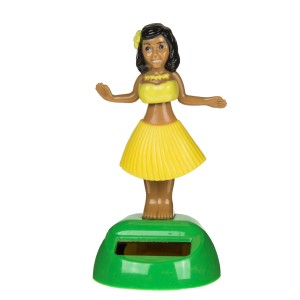 FIGURINE MOBILE HULA GIRL I, 4 COULEURS