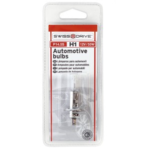 BLISTER 1 AMPOULE 12V. H1 55W. P145S