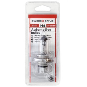 BLISTER 1 AMPOULE 12V. H4 60W/55W. P43T