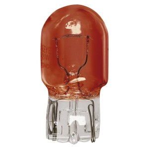 2 AMPOULES WYY21W T20 W3x16d 12V 21W AMBRE