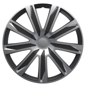 JEU D'ENJOLIVEURS 16" ARIZONA SILVER/BLACK