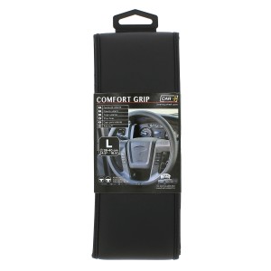 COUVRE-VOLANT COMFORT GRIP NOIR L 39-40CM