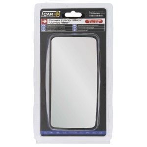 RETROVISEUR INTERIEUR CONVEXE JUMBO VIEW 13,5X6,8CM