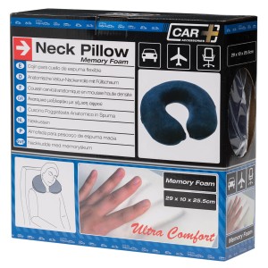 COUSSIN ANATOMIQUE LATEX TOUR DE COU EFFET MEMOIRE - SCT