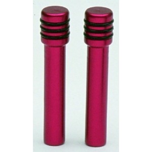 LOQUETS ALU OPEL-MODELE TYPE A-ROUGE 2 PCES -FDS