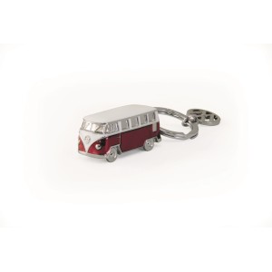 VW T1 BUS 3D MODEL PORTE-CLEFS - ROUGE - SCT