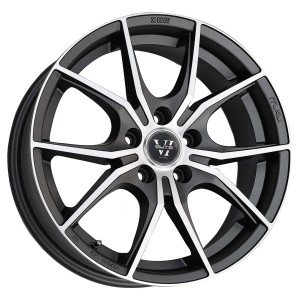 HERA ANTHRACITE FACE POLIE 7X17 5X112 ET40 CB73.1- FDS