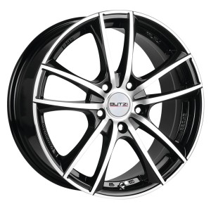 BLISS NOIR FACE POLIE 7X16 4X108 ET40 CB73.1- FDS