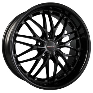 GT-RS/HS169 FULL BLACK 7,5X17 4X100 ET38 CB67.1- FDS