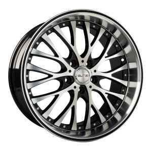 BUTZI GT-X NOIR FACE POLIE 9,5X20 5X112 ET40 CB73.1- FDS