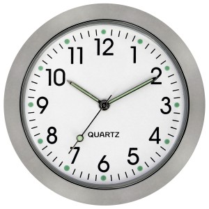 MONTRE ANALOGIQUE D.43MM FOND BLANC BOITIER ALLIAGE