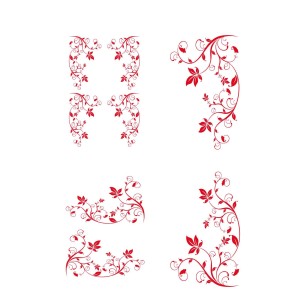CAR DECO ELEMENT HYDRA ROUGE - FDS