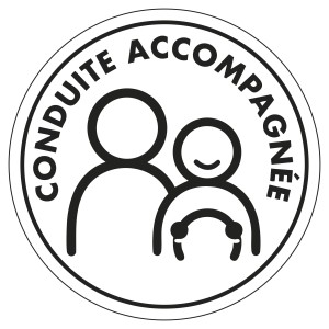 DISQUE CONDUITE ACCOMPAGNEE 15CM