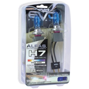 AMPOULES H7 PX26D ALFAS 85W--120W - 4300K BLANC ORIGINE - 2PCS