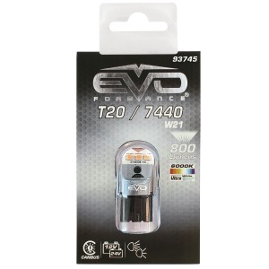 AMPOULE LED S800 12V T20 W21W CANBUS - 6500K BLANC PURE - 1PC