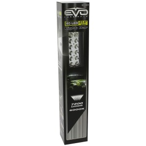 120W LED BAR LIGHT 40 LEDS - 6000K BLANC PURE - 1PC