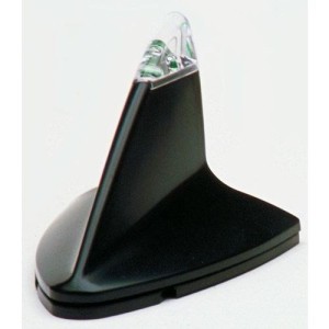ANTENNE GPS DUMMY NOIR + LED FLASH VERT-FDS