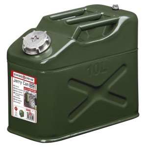BIDON A CARBURANT METAL U.N APPROVED BOUCHON VISSABLE 10L