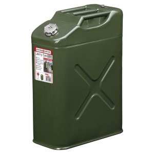 BIDON A CARBURANT METAL U.N APPROVED BOUCHON VISSABLE 20L