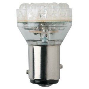 BLISTER 2 AMPOULES LED 12V 1PLOT BA15S ORANGE - SCT